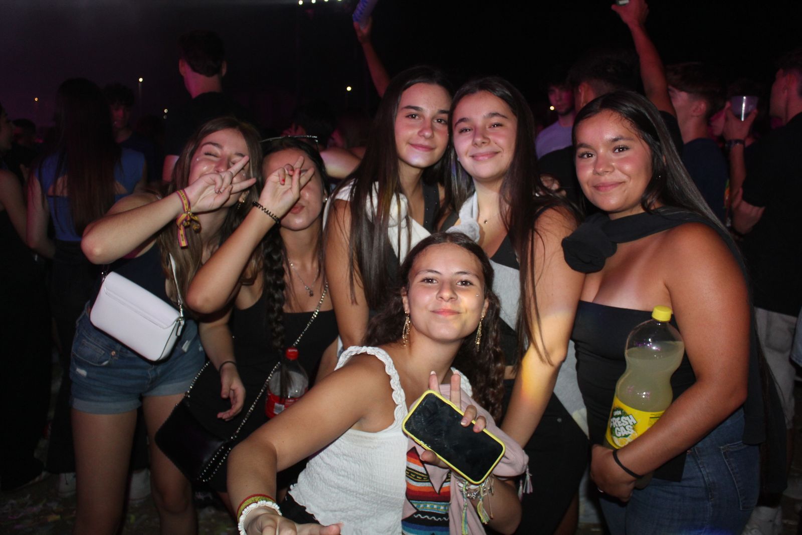 Salamanca de noche, sábado 23 de agosto