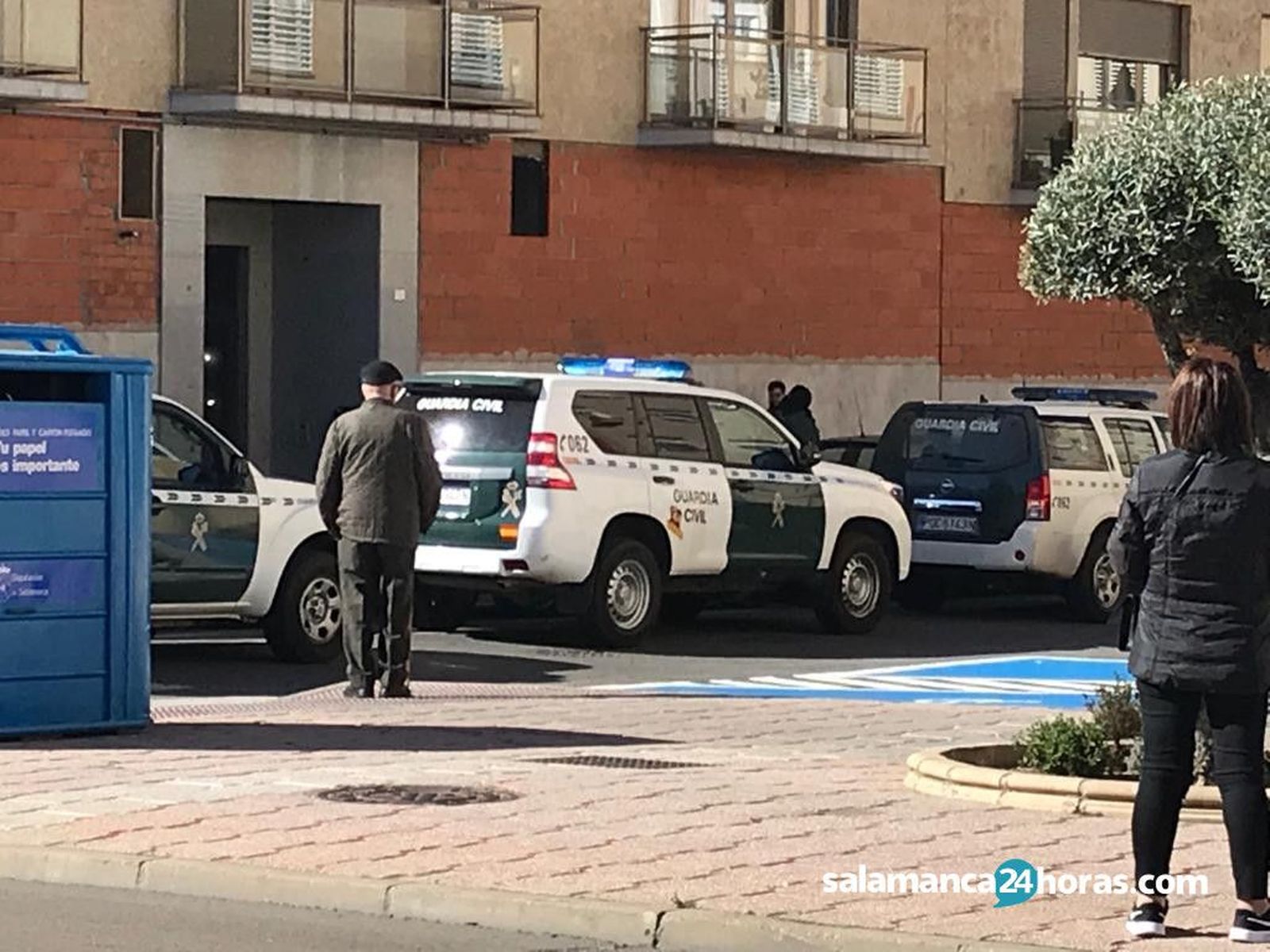 Guardia Civil Santa Marta de Tormes en una foto de archivo