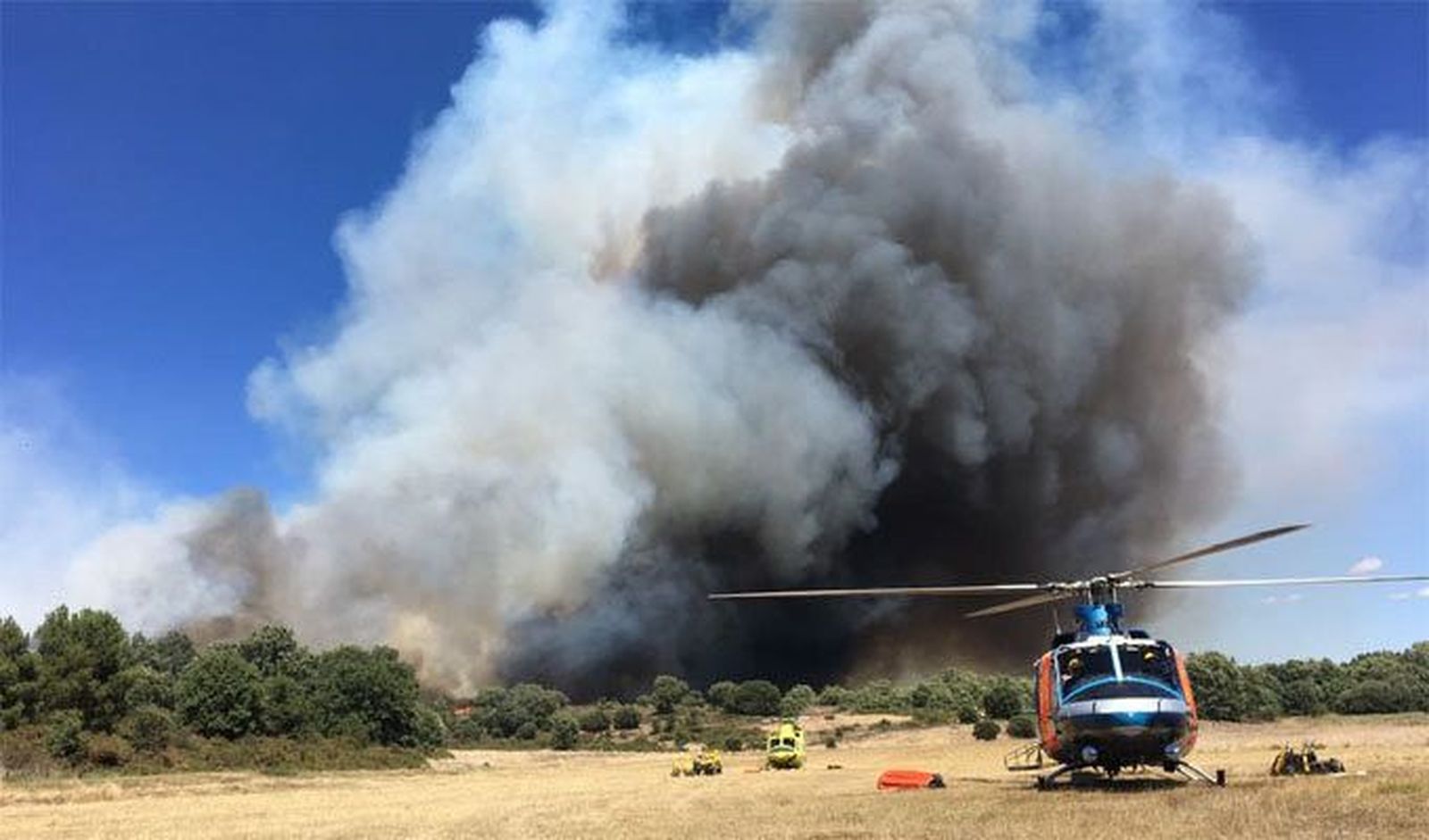 Investigan a dos personas como supuestos autores de los incendios de Otero de Bodas y Santibáñez
