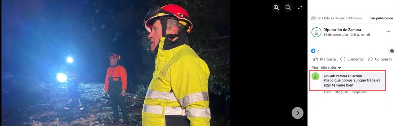 Javier Faúndez en una de sus múltiples muestras de autobombo