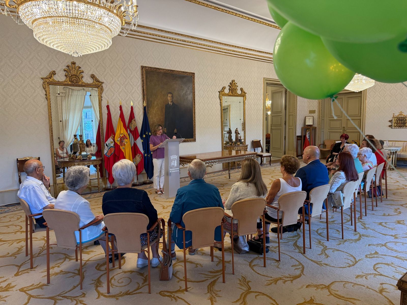 Salamanca se vuelca con el Día Mundial del Alzheimer y reconoce la labor de AFA