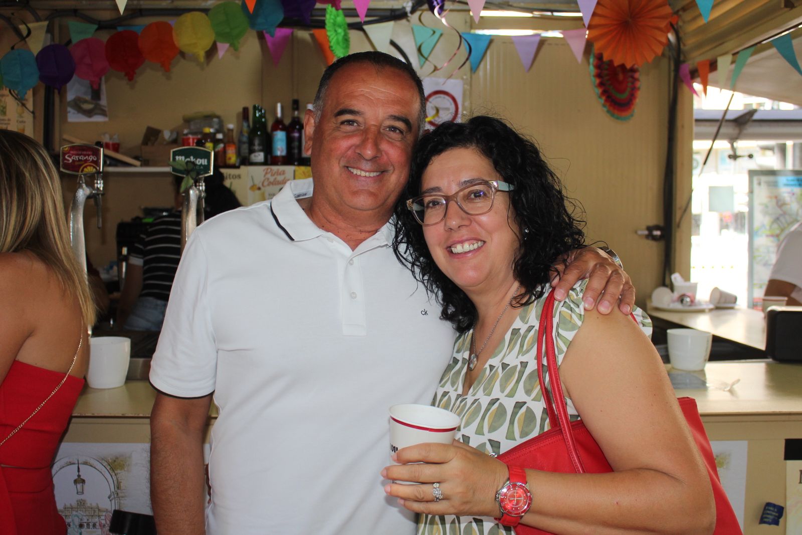 Ambiente en la Feria de Día en el mediodía de este sábado