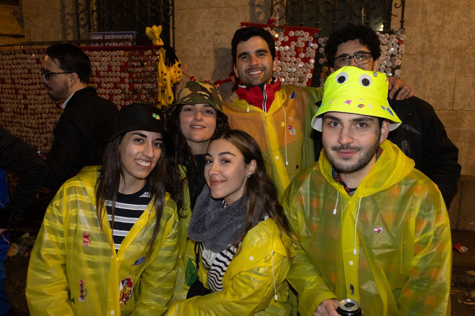 Salamanca de noche, sábado del Carnaval del Toro de Ciudad Rodrigo