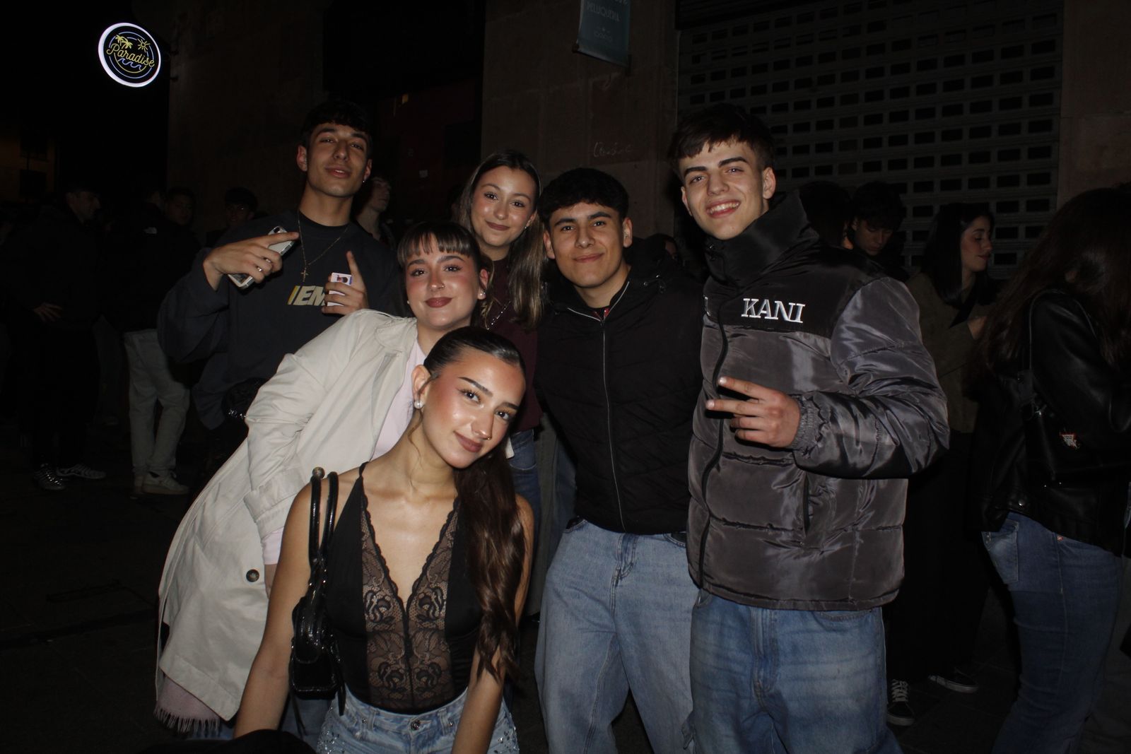 Salamanca de noche, sábado 21 de marzo