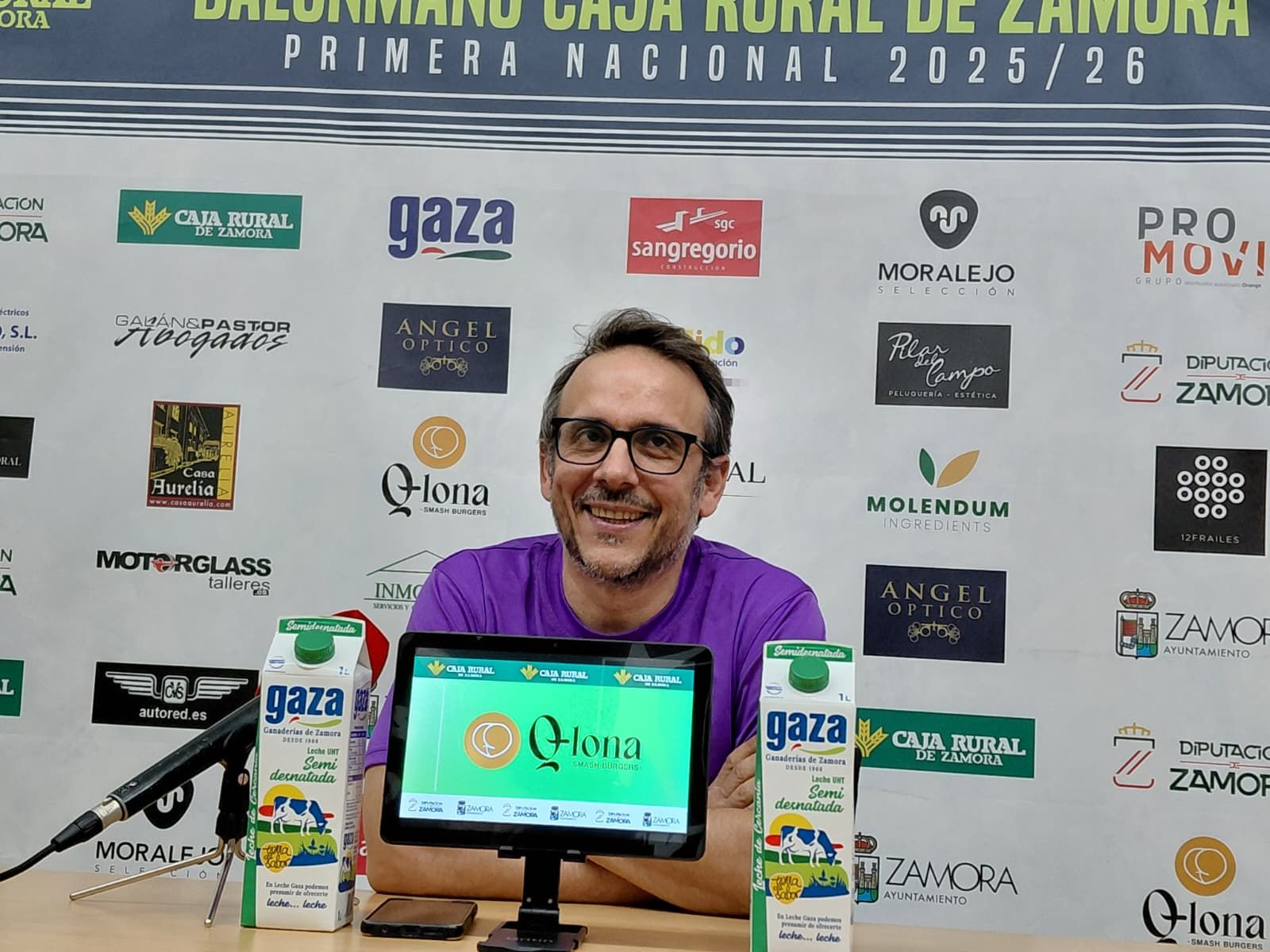 Félix Mojón, entrenador del Balonmano Zamora