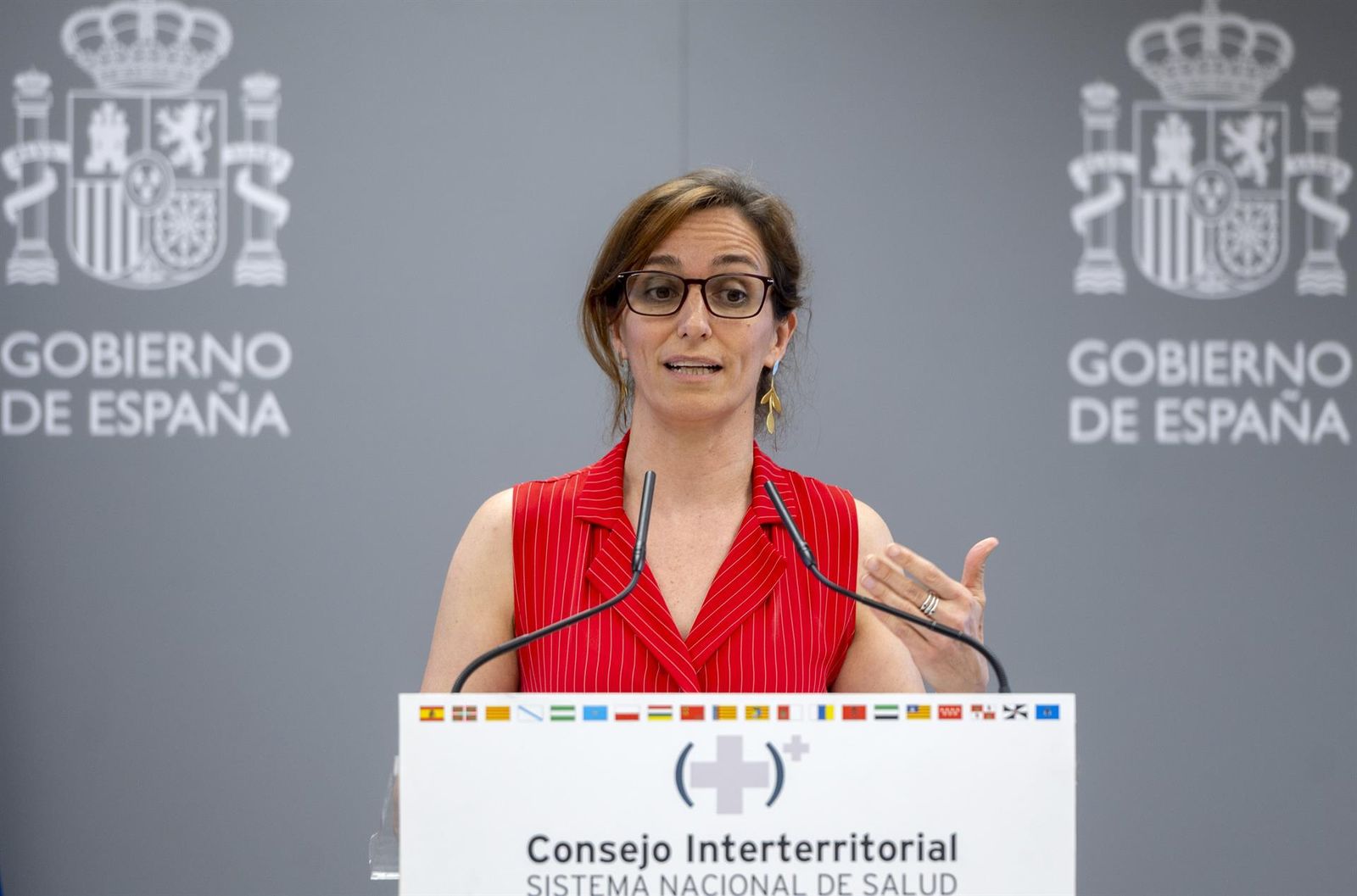 La ministra de Sanidad, Mónica García. La ministra de Sanidad, Mónica García.