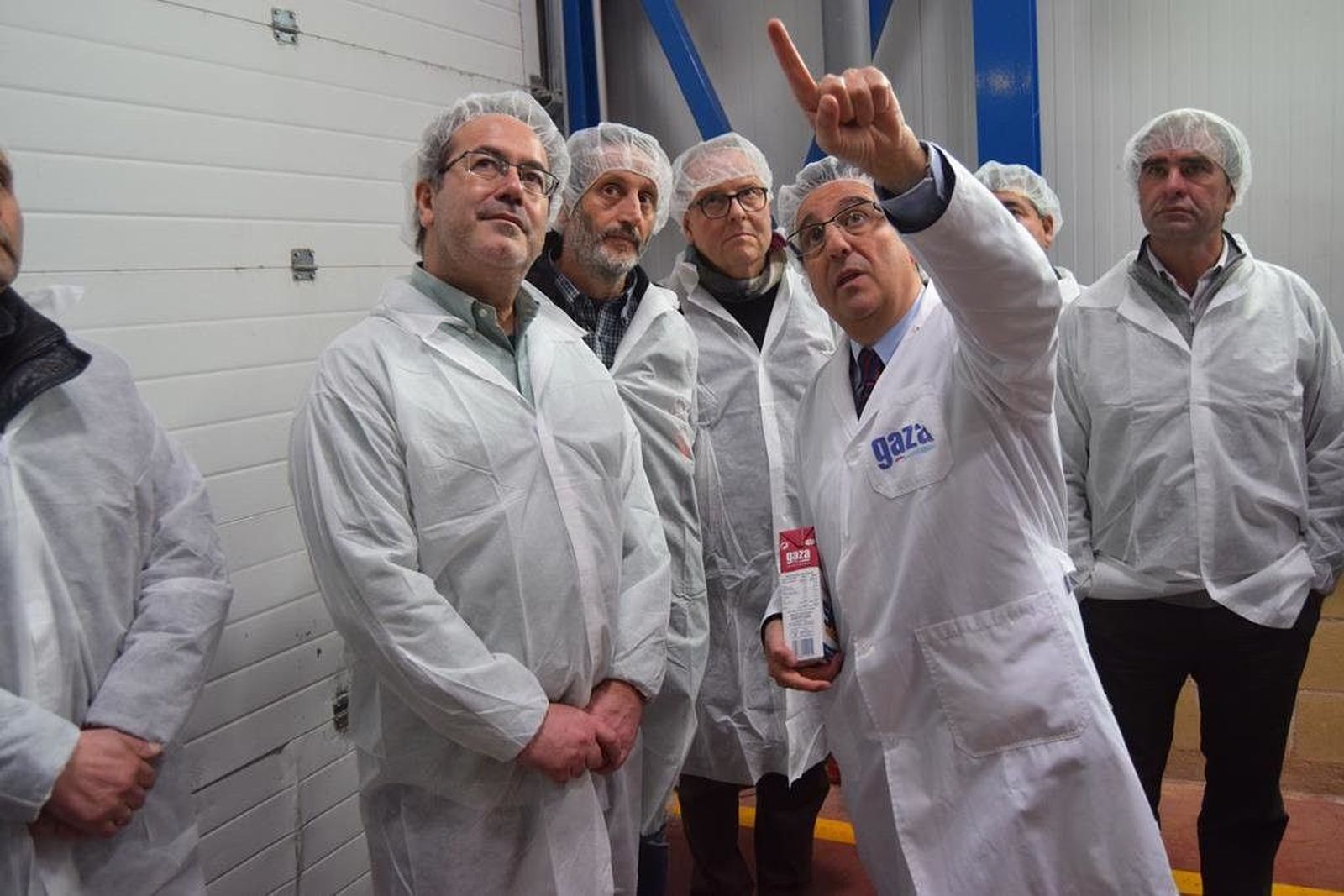 Guarido muestra buena disposición para agilizar los trámites de la ampliación de Leche Gaza