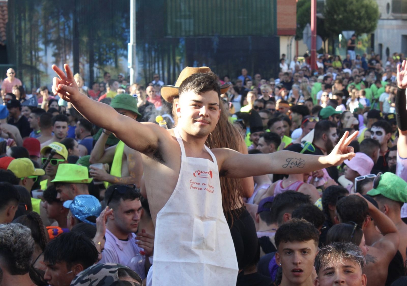 Chupinazo fiestas de Santa Marta del Tormes