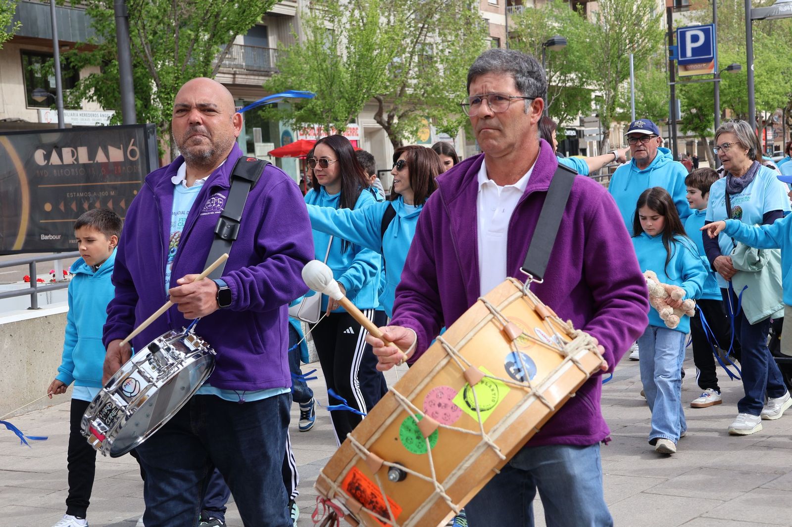 GALERÍA | Marcha solidaria para celebrar el día del autismo en Zamora
