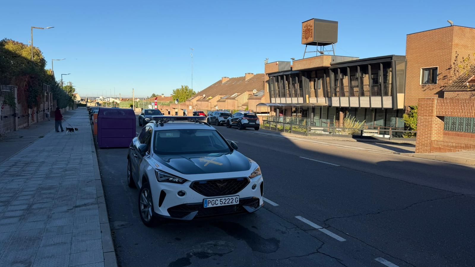 La Policía Local de Villamayor y la Guardia Civil realizan una intervención en Las Canteras de Villamayor