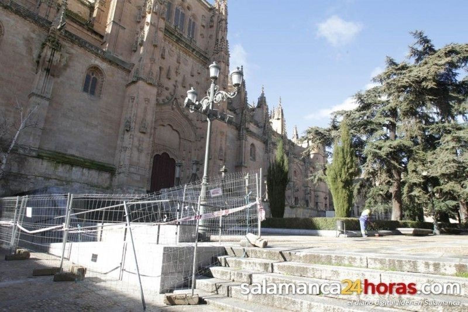 Nuevas rampas en el entorno de la Catedral