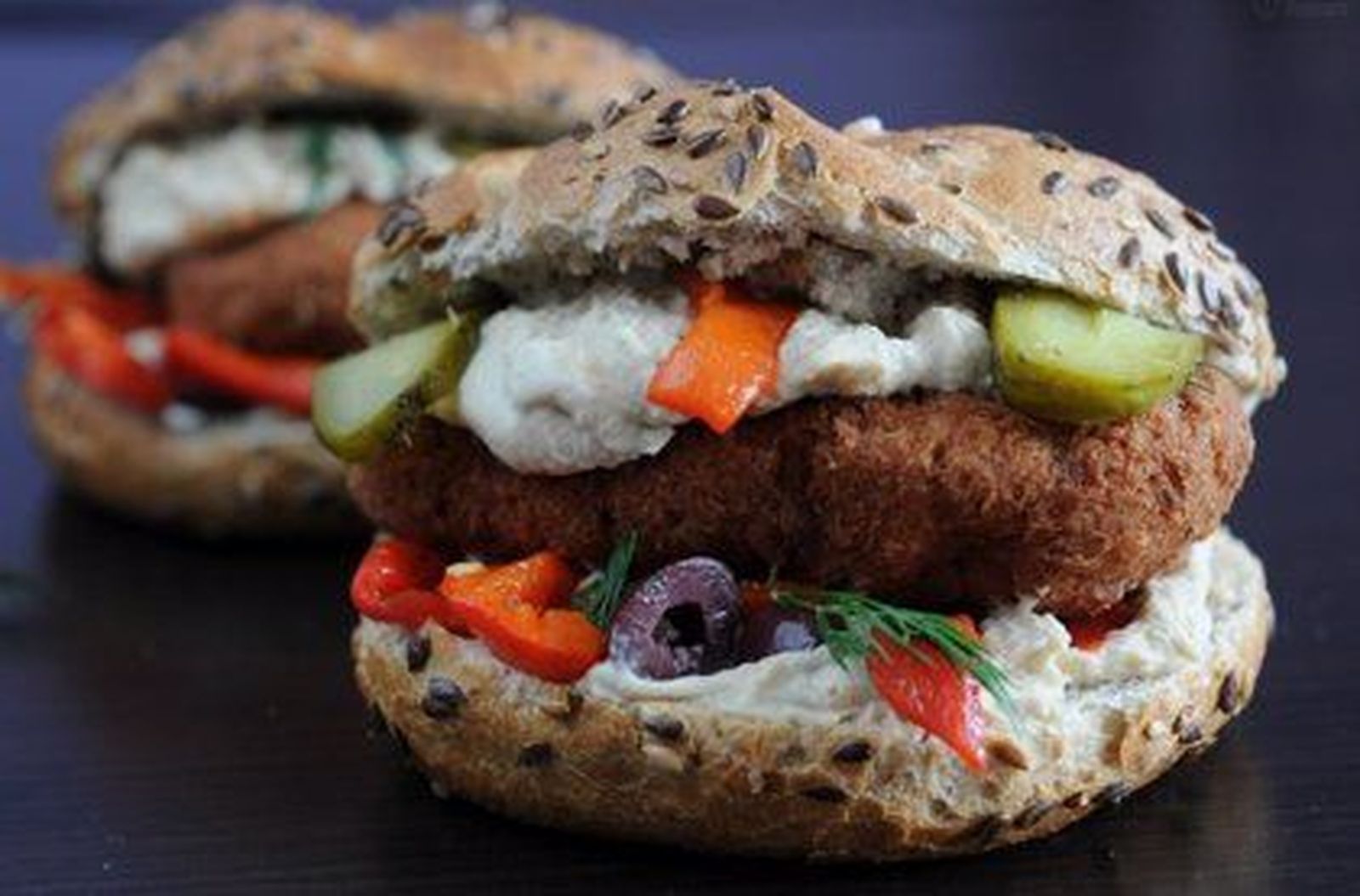 Hamburguesa vegetariana | Fotografía EP