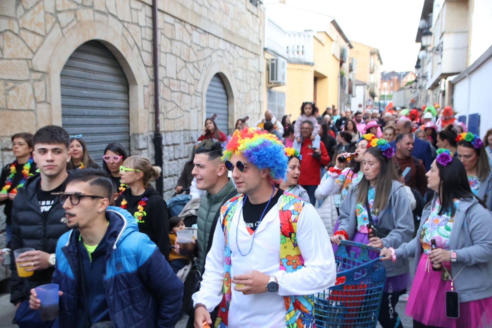  Villamayor, concentración y pasacalles de grupos y peñas