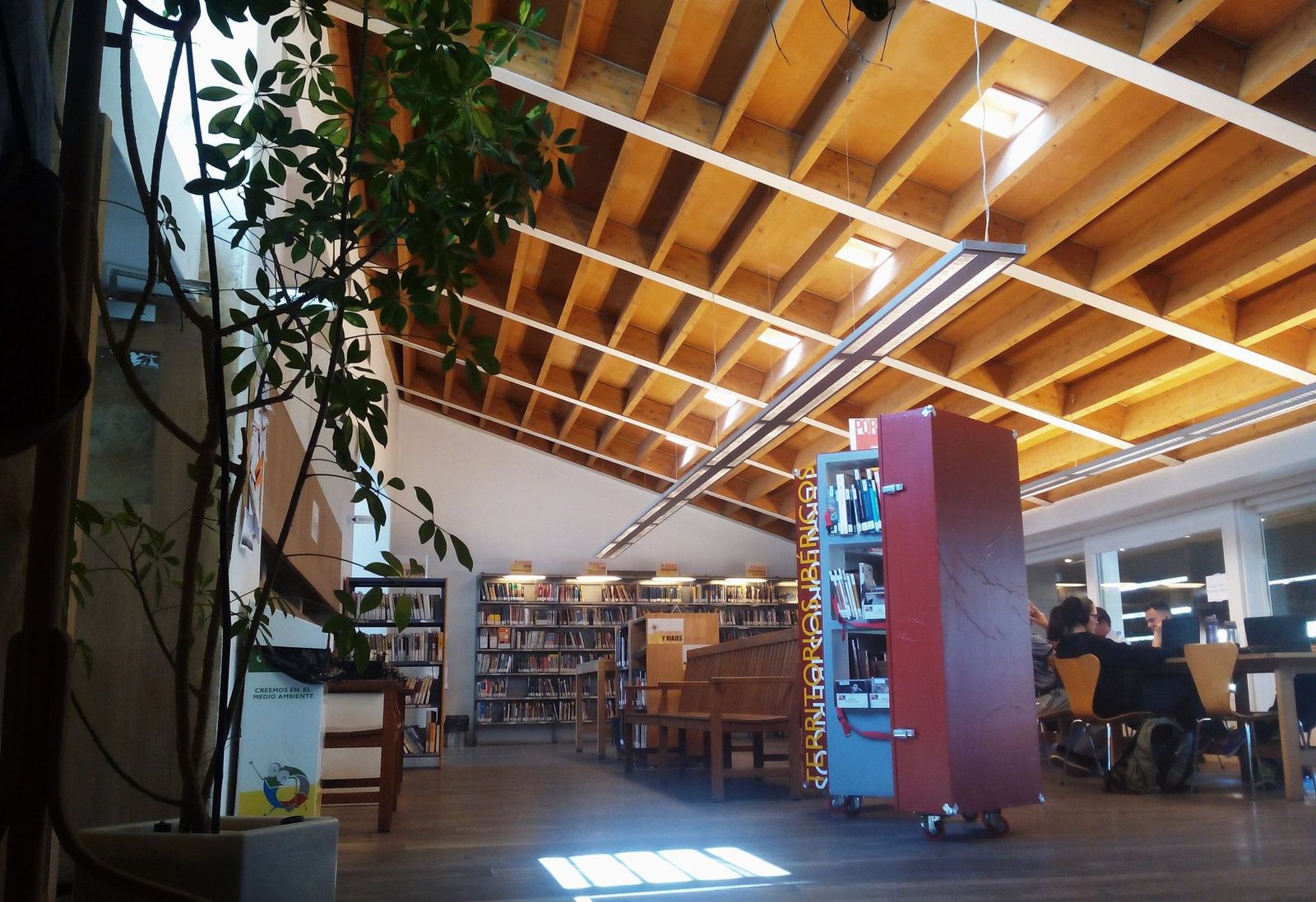 Biblioteca Casa de las Conchas. Foto de archivo