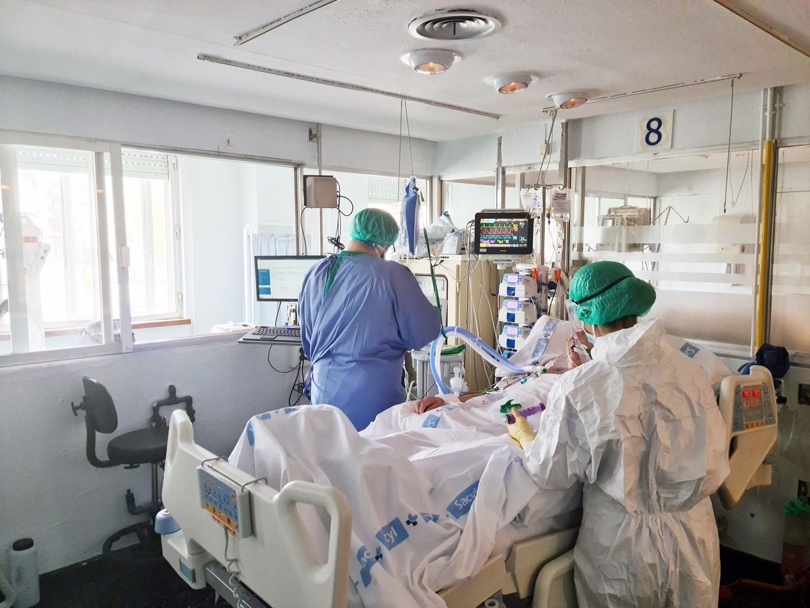 UCI del Hospital de Salamanca