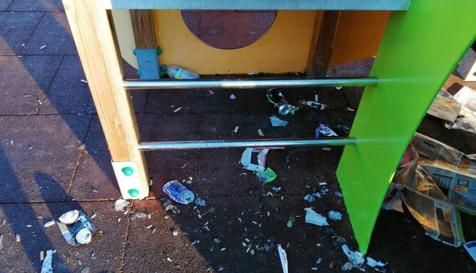 Parque de la plaza de Comuneros en Santa Marta