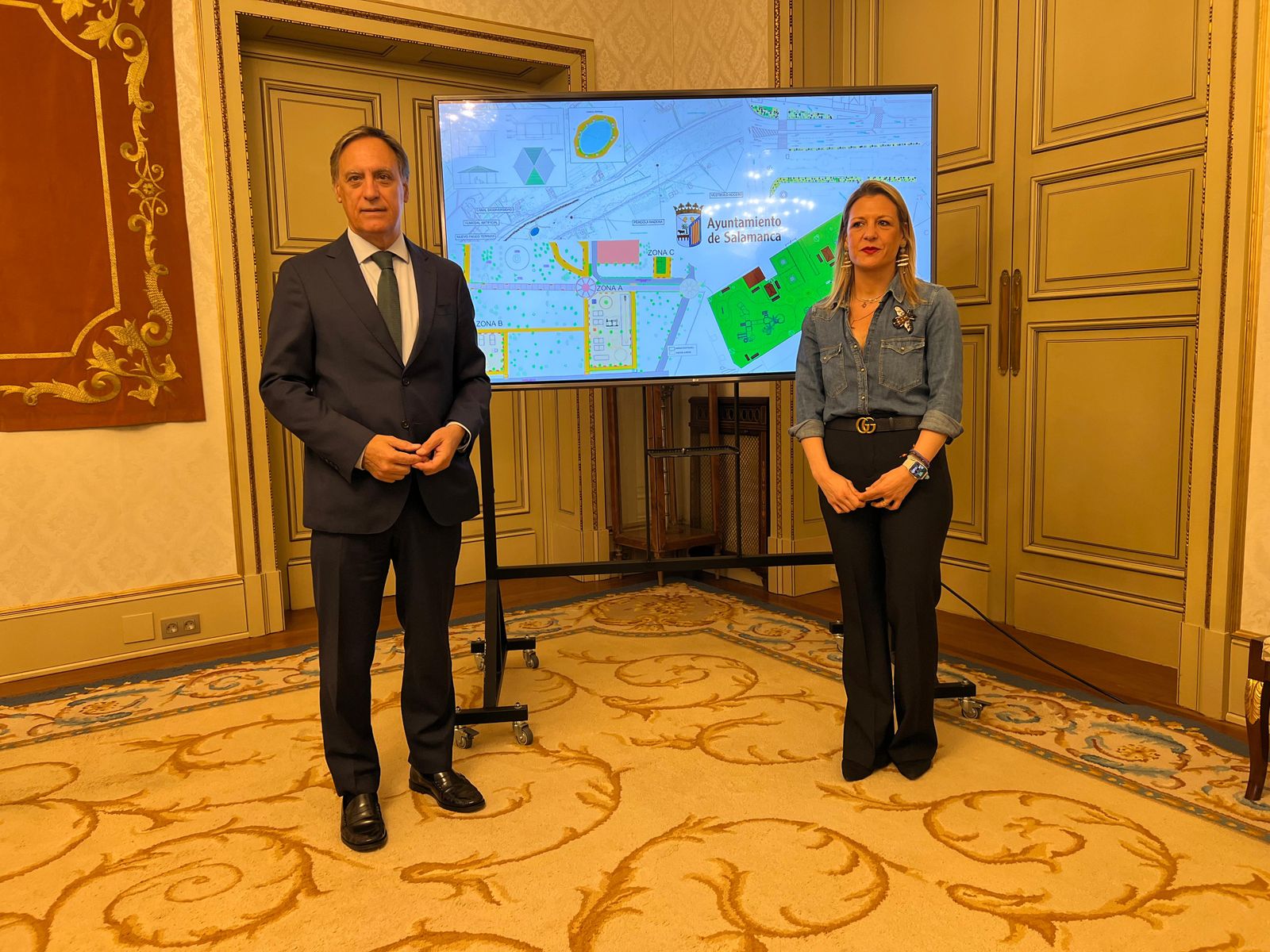 Presentación de nuevos proyectos de mejora de parques y plazas de la ciudad.