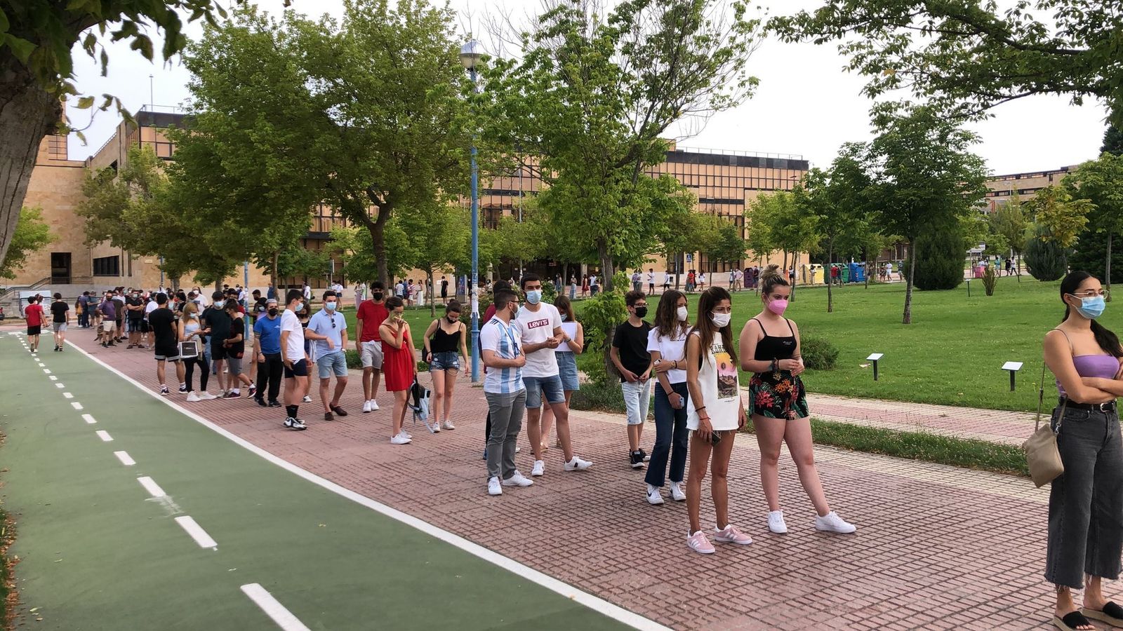 Cribado a jóvenes en Salamanca