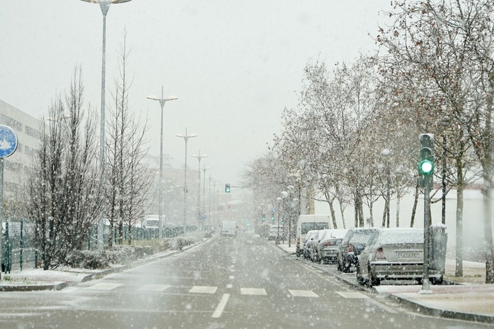 Nieve en Valladolid