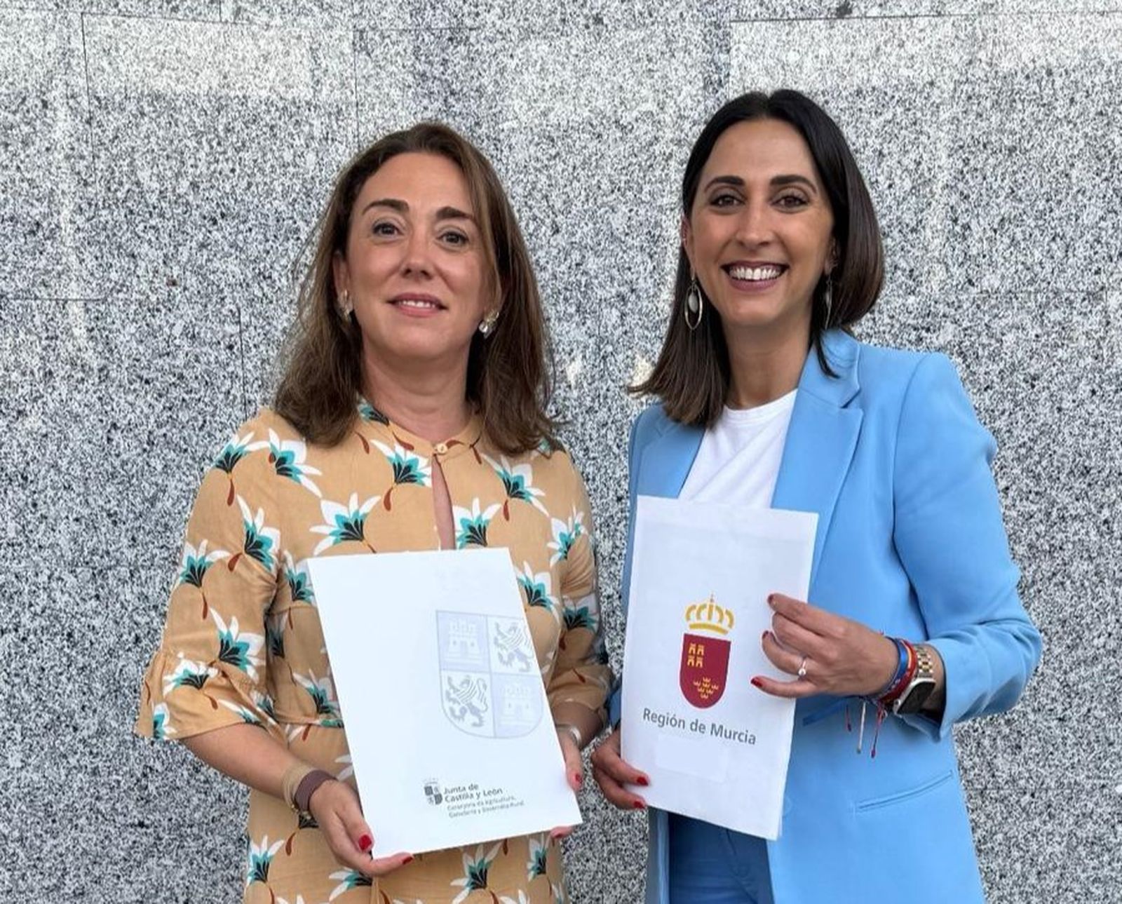 Consejeras de Agricultura de Castilla y León y Murcia