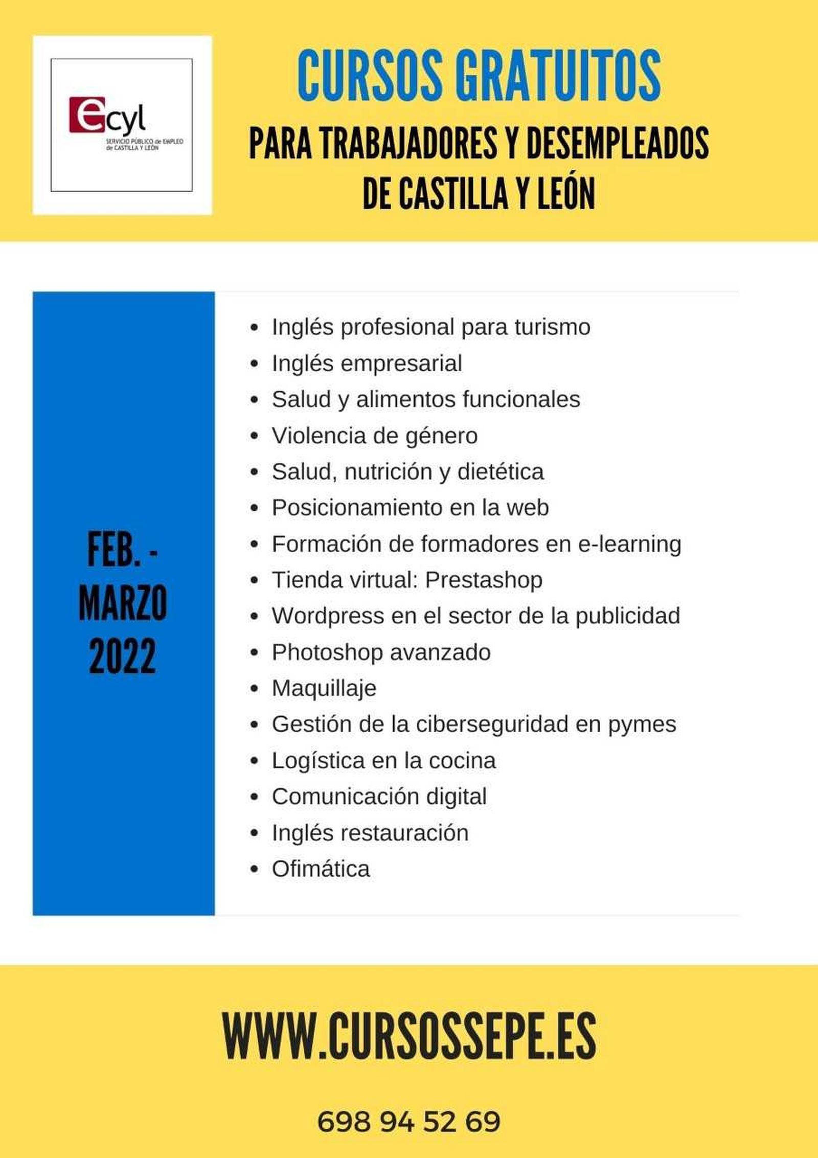 Cursos SEPE