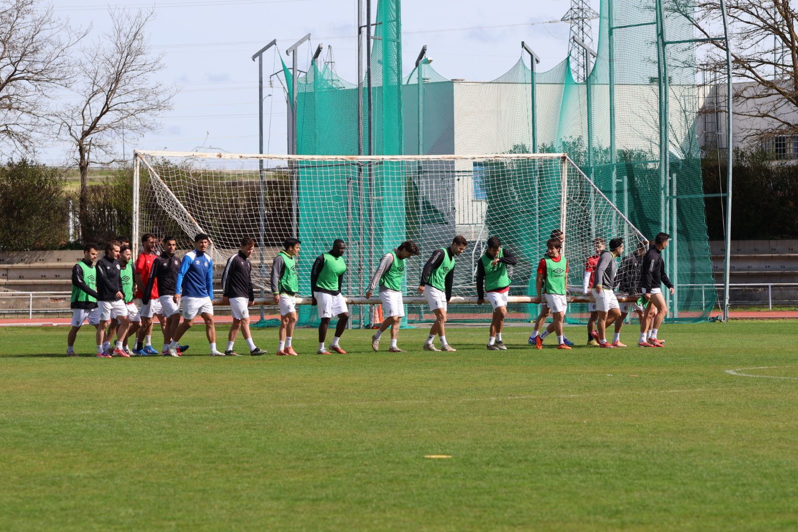 Entrenamiento del Salamanca CF UDS 26 de Marzo