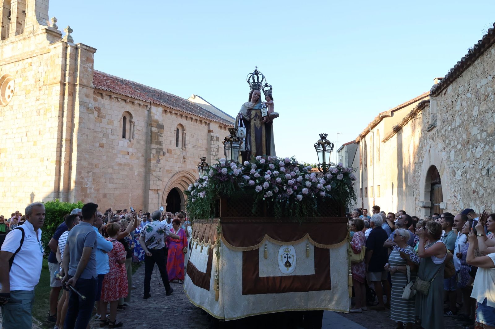 Procesión Virgen del Carmen en Zamora