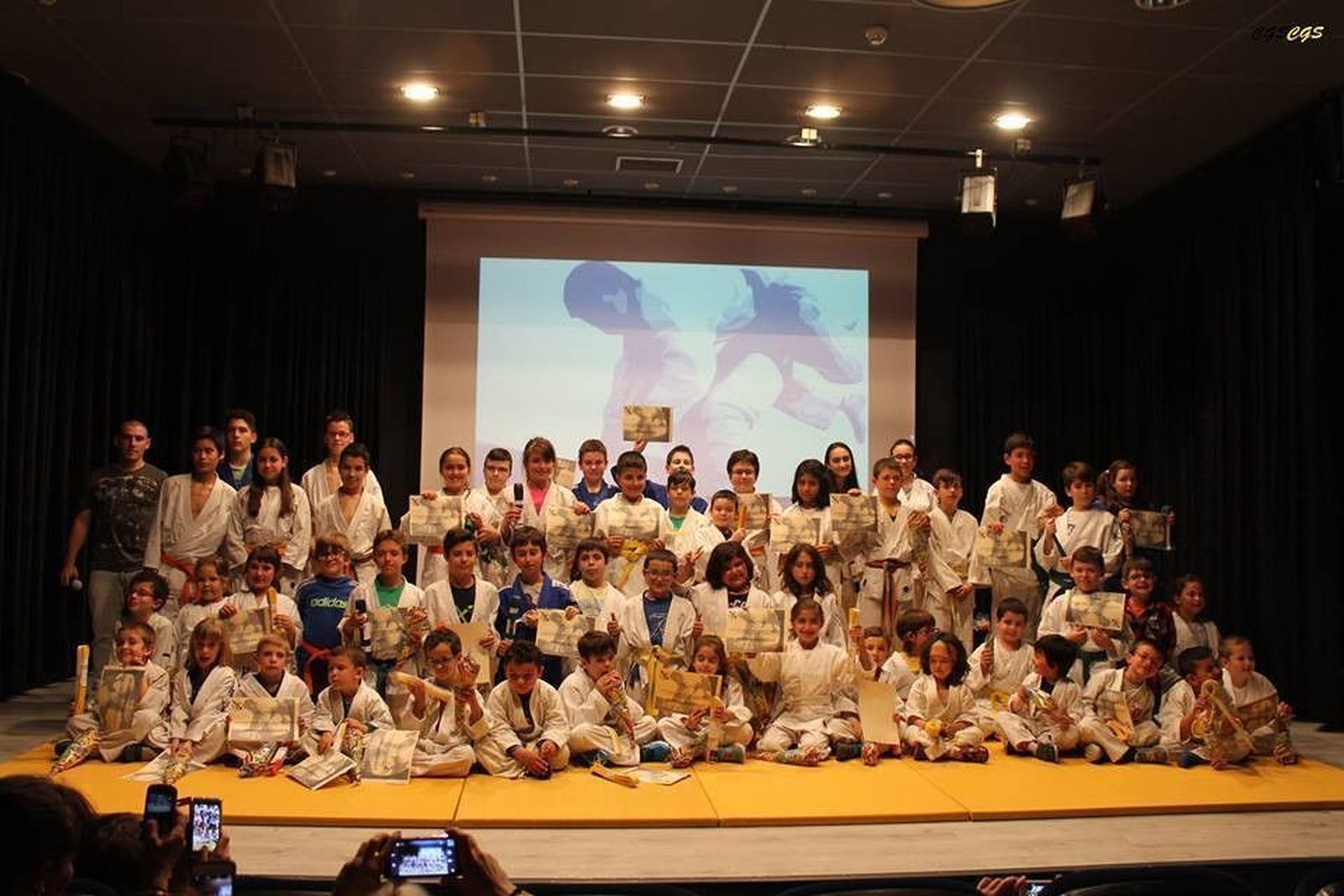 Gran participación en la gala anual del Club de Judo Santa Marta