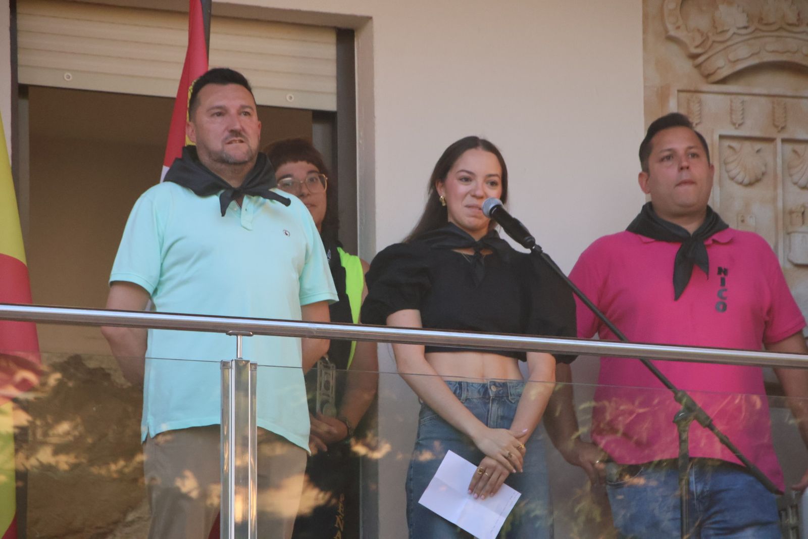 Pregón a cargo de Carla Yáñez en Castellanos de Villiquera