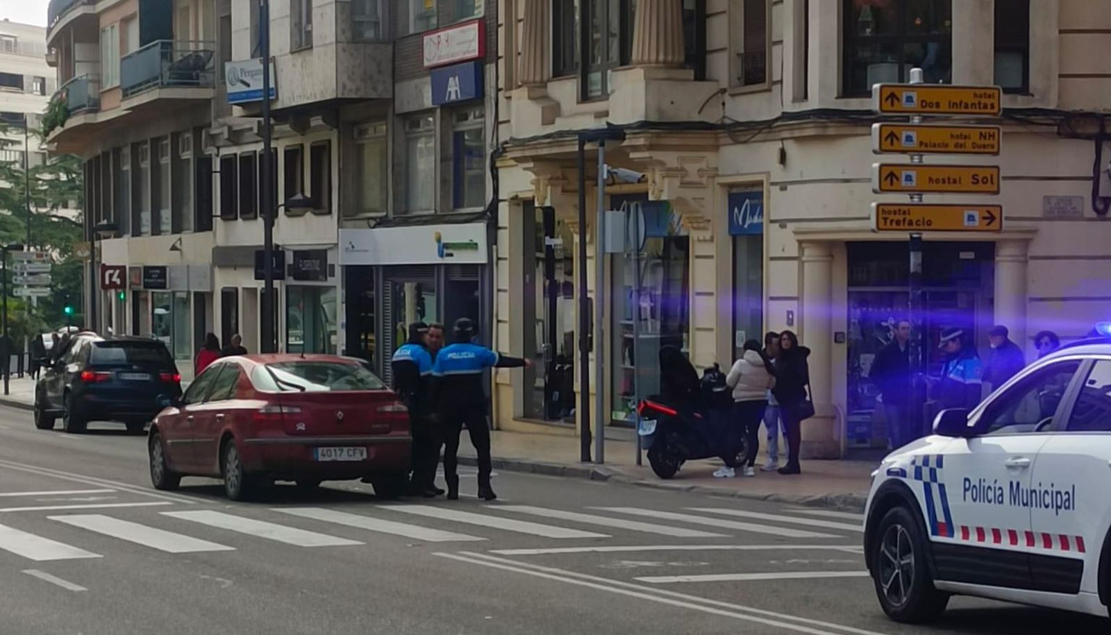 Accidente en Zamora este lunes