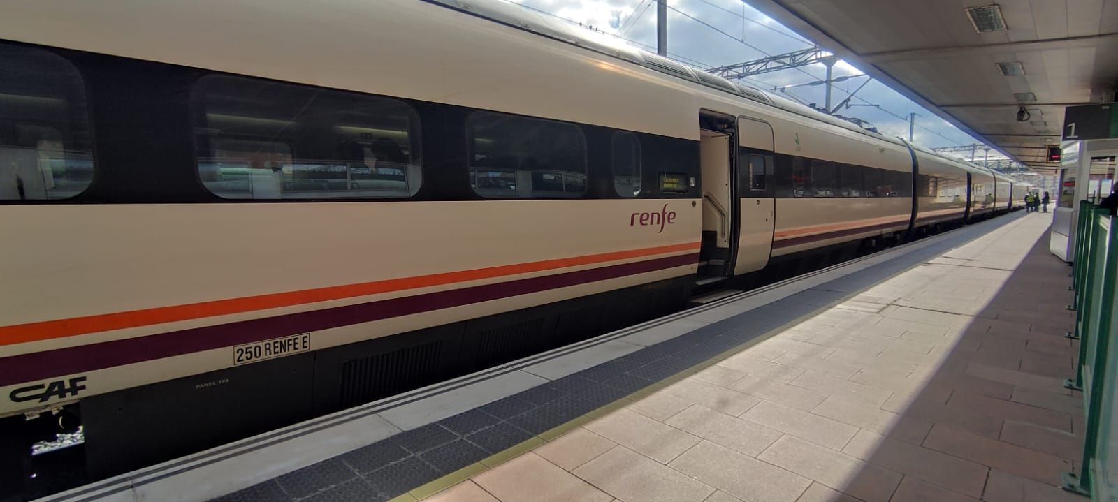 Estación de trenes de Salamanca. Foto de archivo
