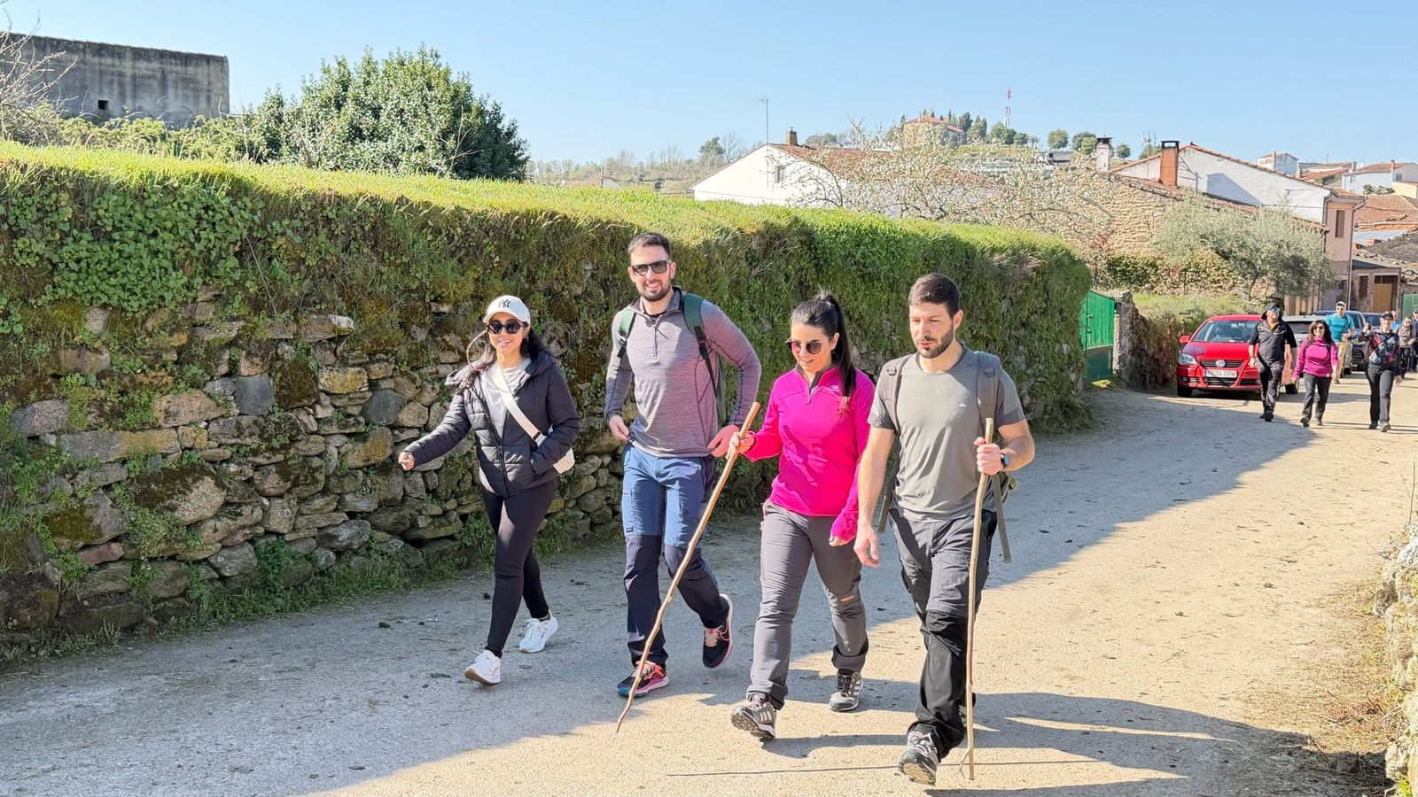 Marcha senderiesta mieza