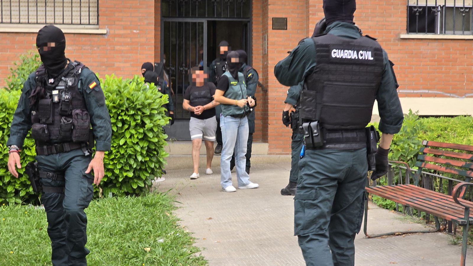 Operación de la Guardia Civil de Salamanca en El Encinar con varios detenidos