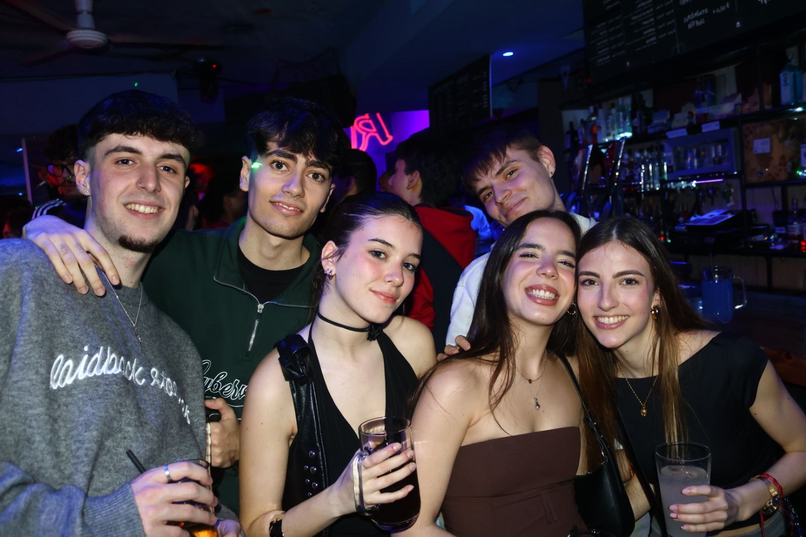 Salamanca de noche, sábado 21 de febrero