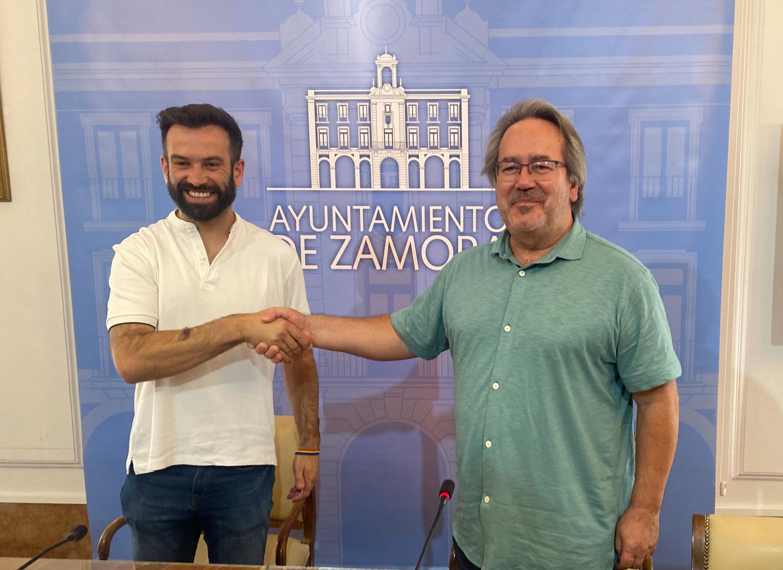 David Gago y Francisco Guarido oficializan el acuerdo