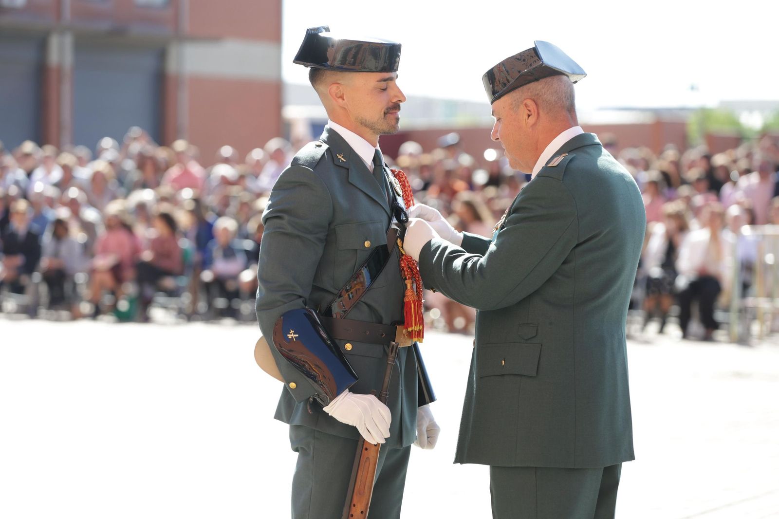 Salamanca rinde honores a la Guardia Civil en la Celebración de su Patrona