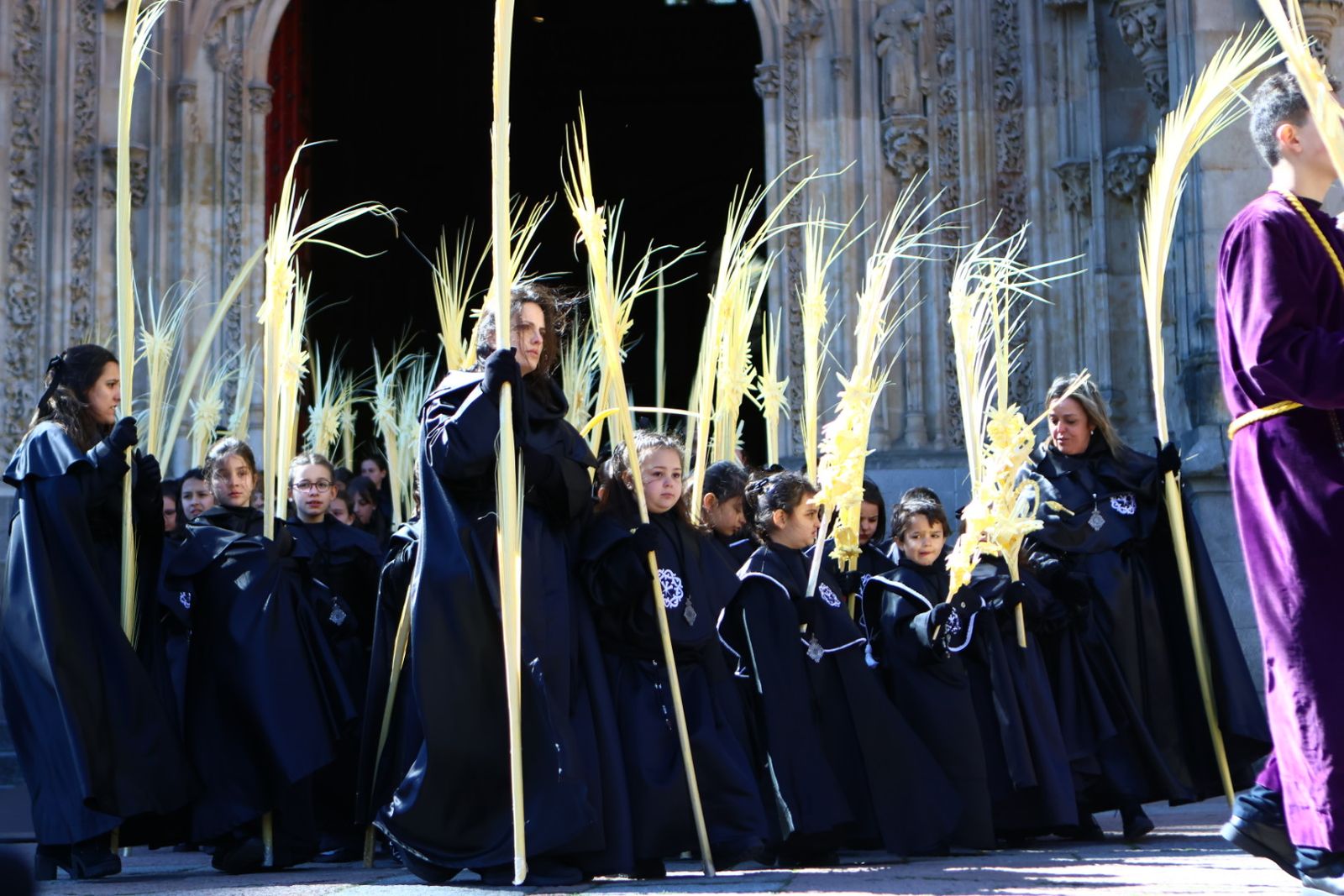 Procesión de la Borriquilla en Salamanca