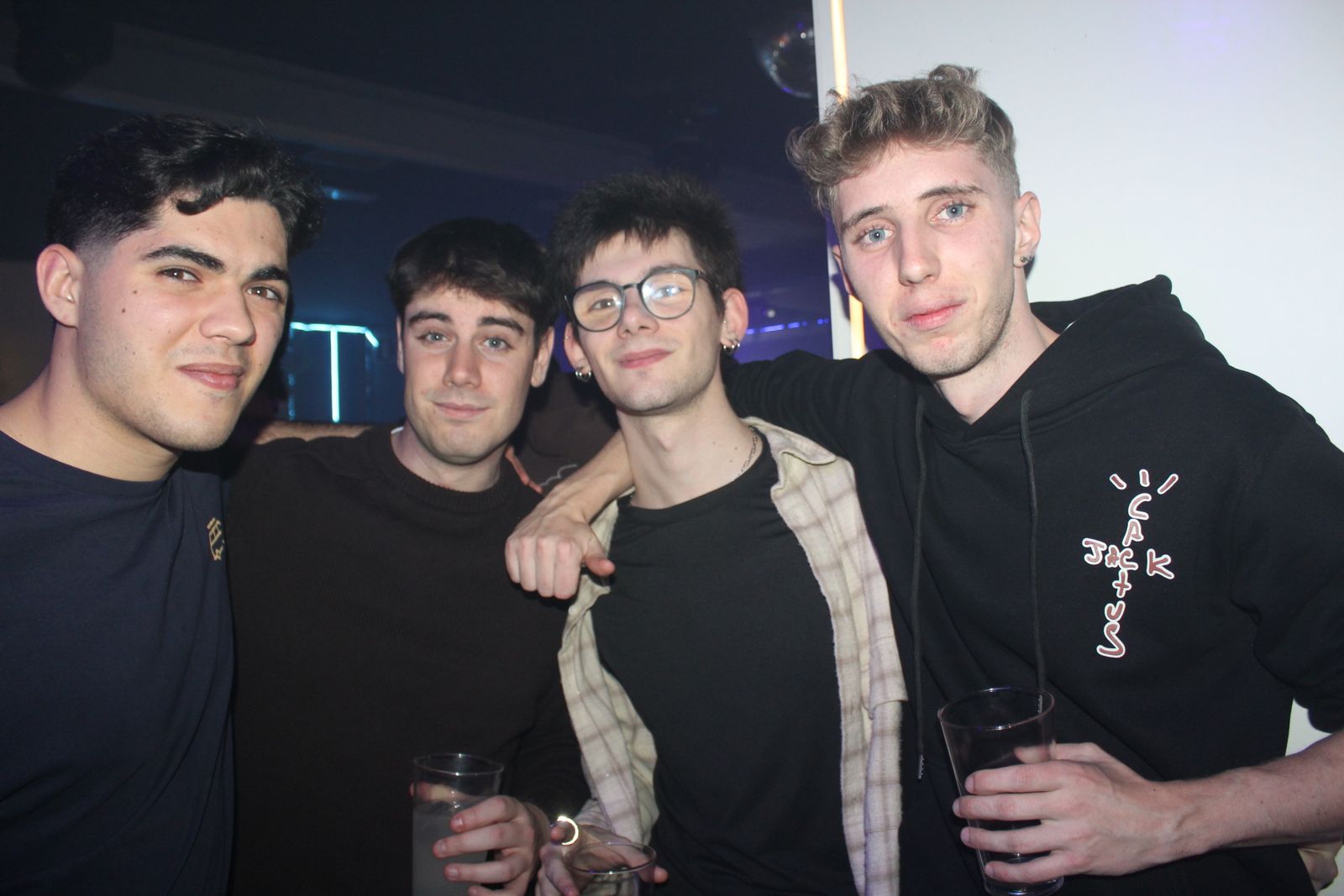 Salamanca de noche, viernes 24 de enero