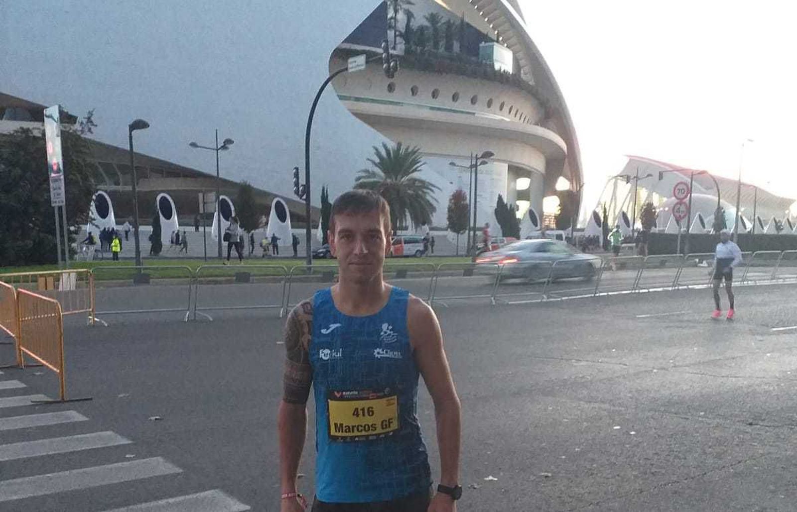 Marcos Gómez. Atletismo Benavente
