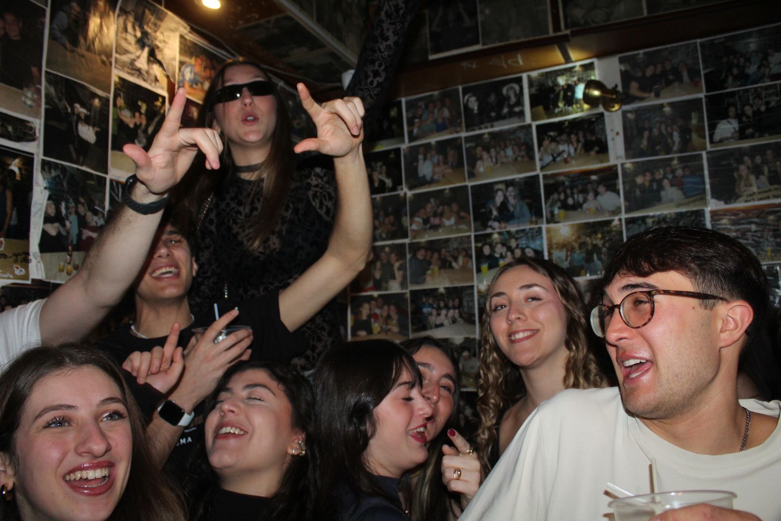 Salamanca de noche, sabado 24 de enero