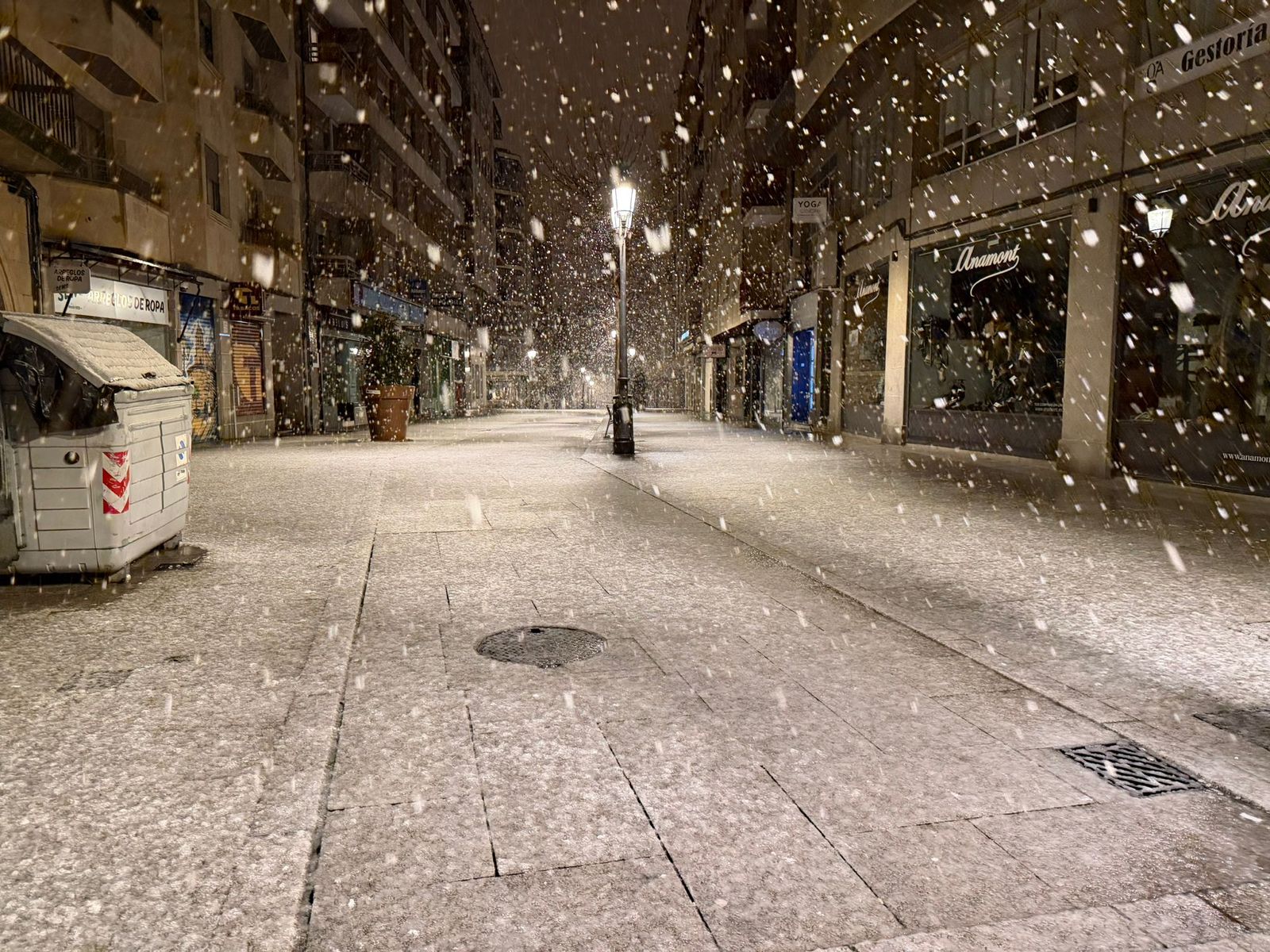 Nevada en Salamanca 28 de enero 2026