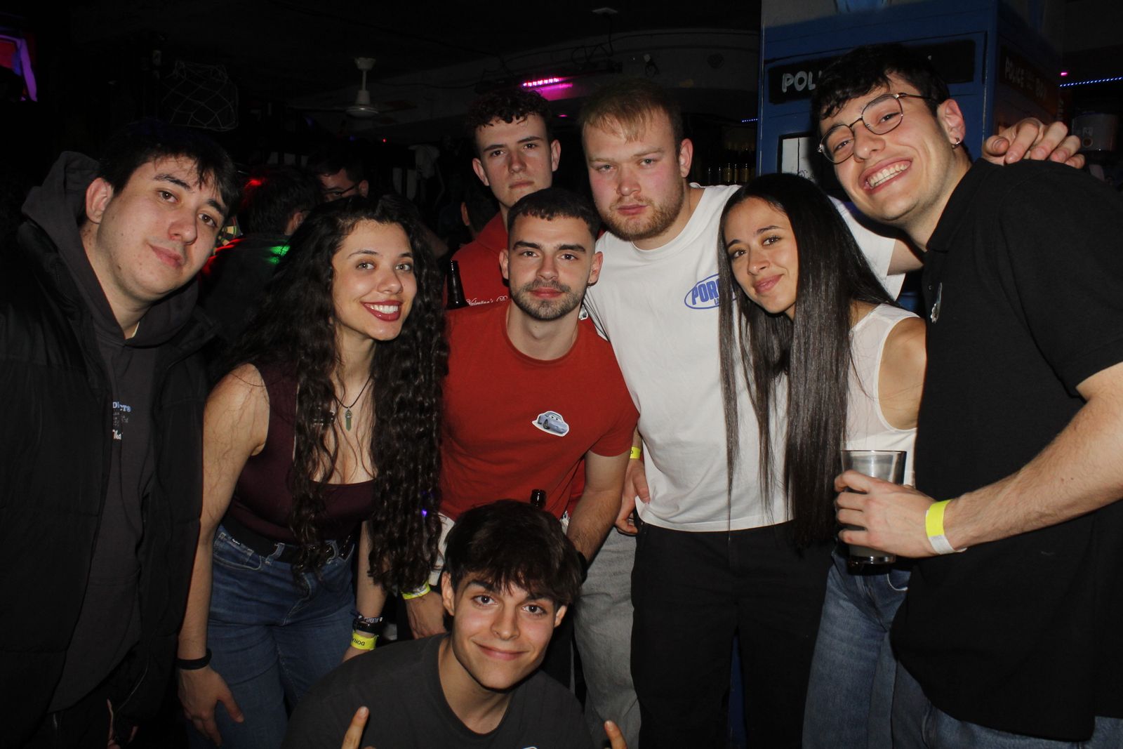 Salamanca de noche, sabado 11 de abril