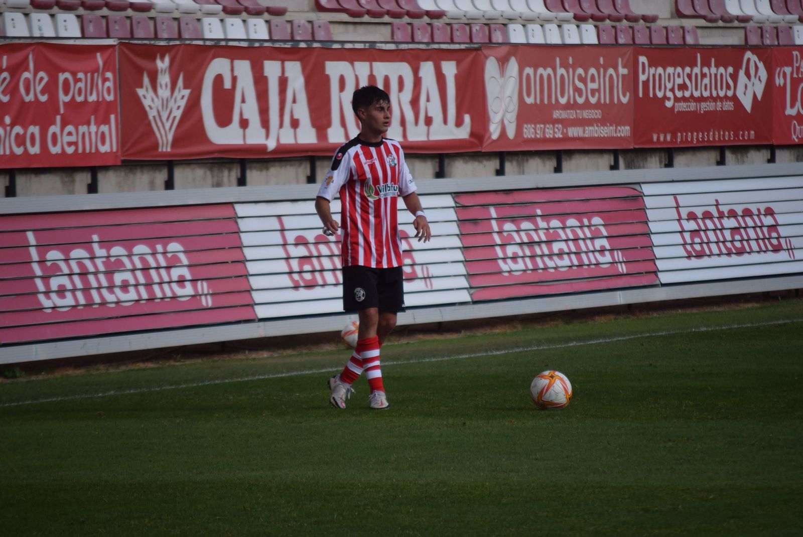 Una imagen del Zamora B - Benavente de la primera jornada