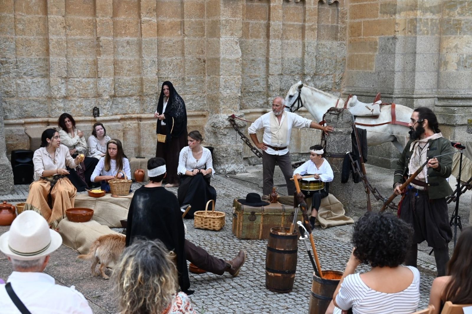 Julete y el Taller de Teatro premiados por la Red de Conjuntos Históricos de  Castilla y León