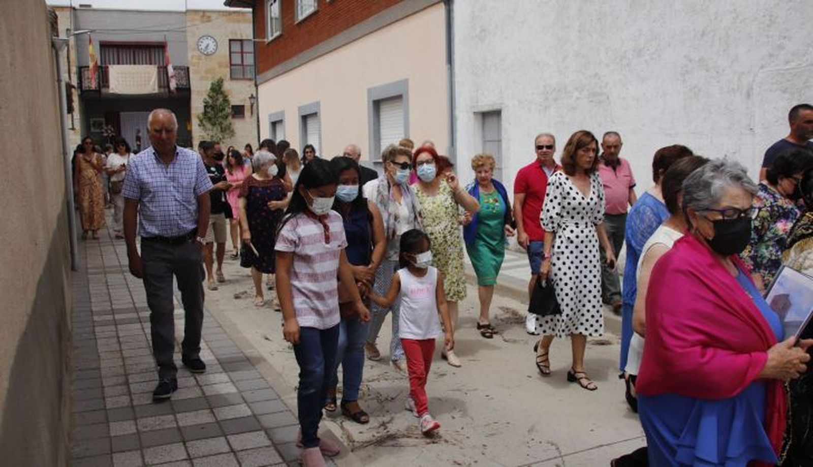 Calvarrasa de Abajo. Misa Corpus y procesión