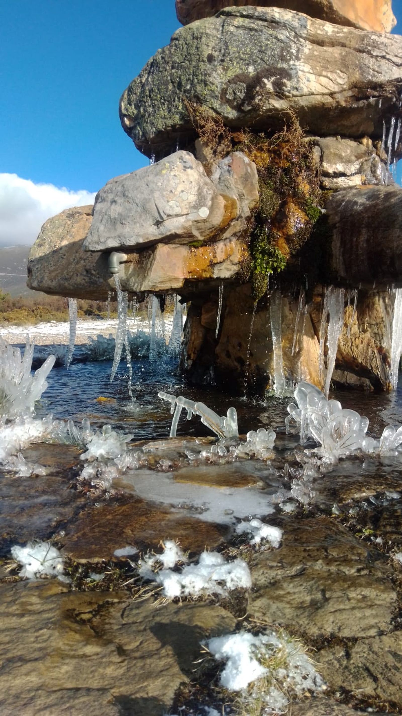 Nieve y hielo en Sanabria (1)