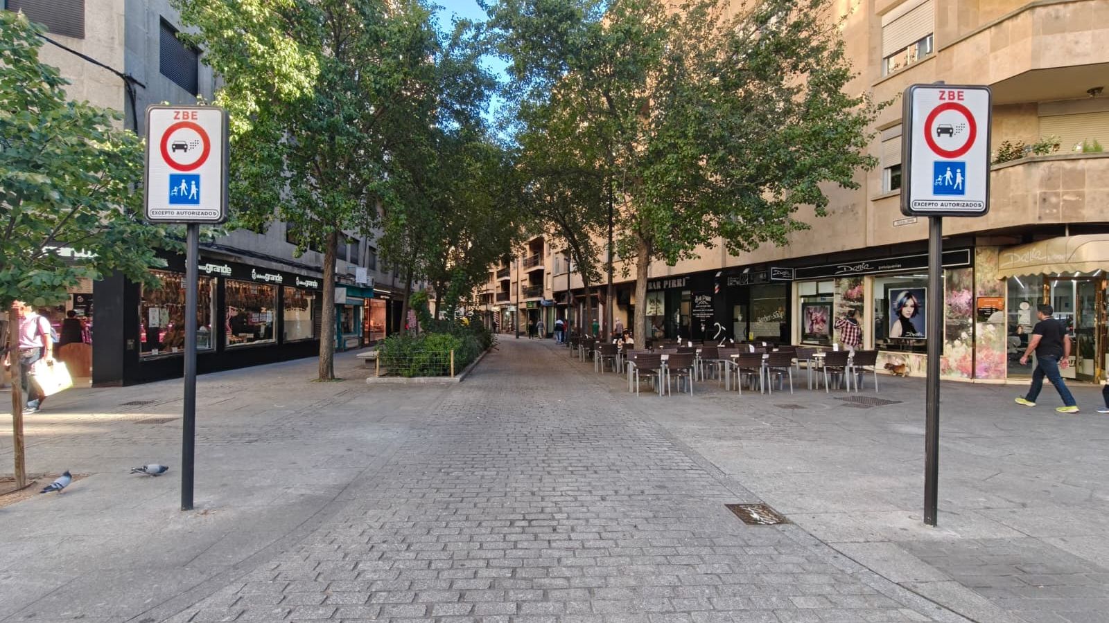 ZBE 1, Zona de Bajas Emisiones en el centro de Salamanca