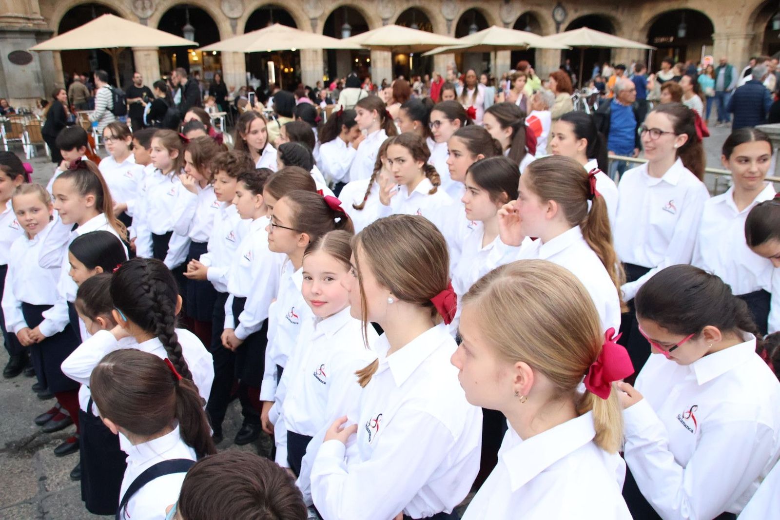 Carlos García Carbayo, asiste al concierto de la Joven Orquesta Sinfónica Ciudad de Salamanca, Coro Ciudad de Salamanca y Coro Santa Cecilia de la Escuela Municipal de Música y Danza en homenaje a Tomás Bretón
