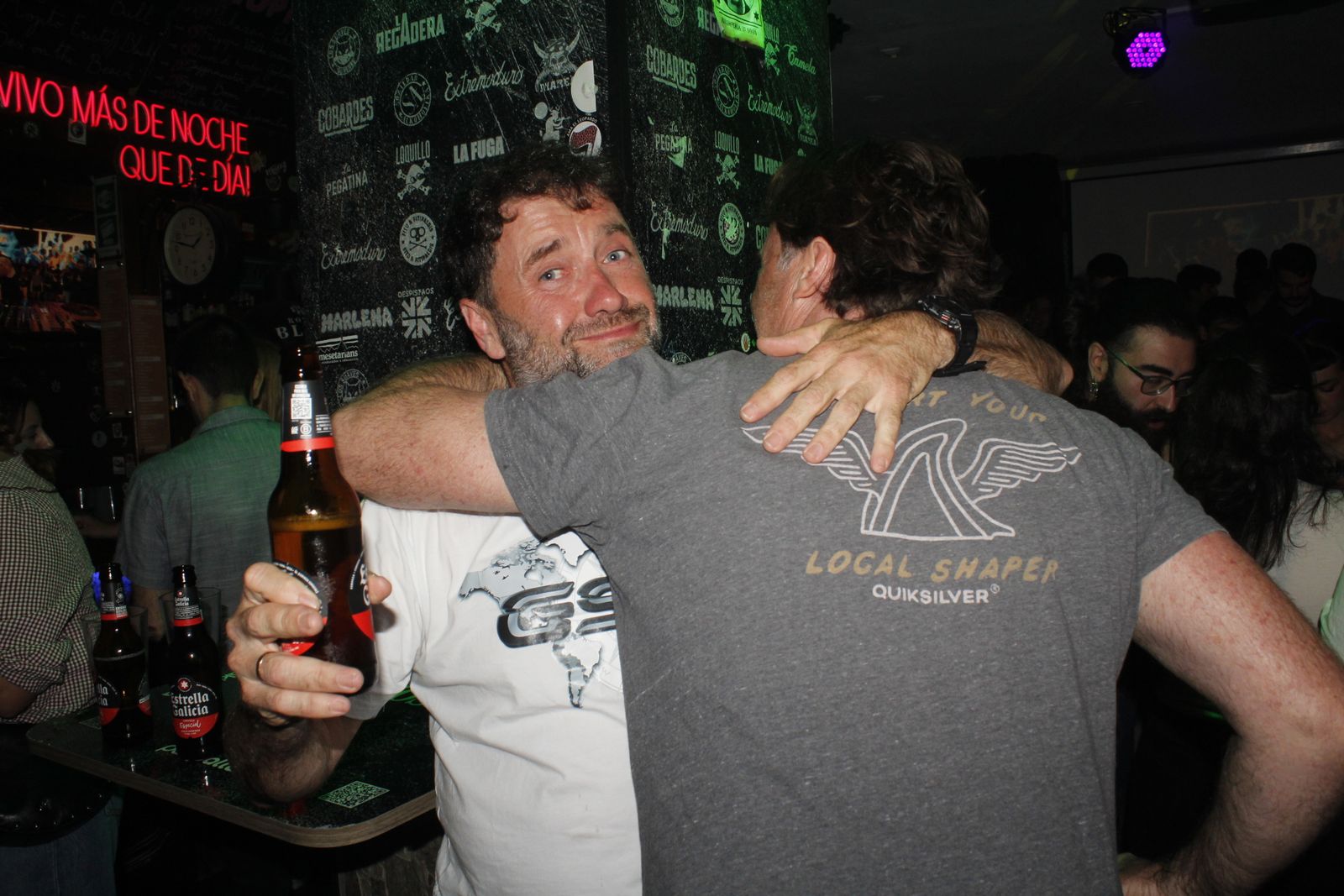 Salamanca de noche, sabado 25 de abril