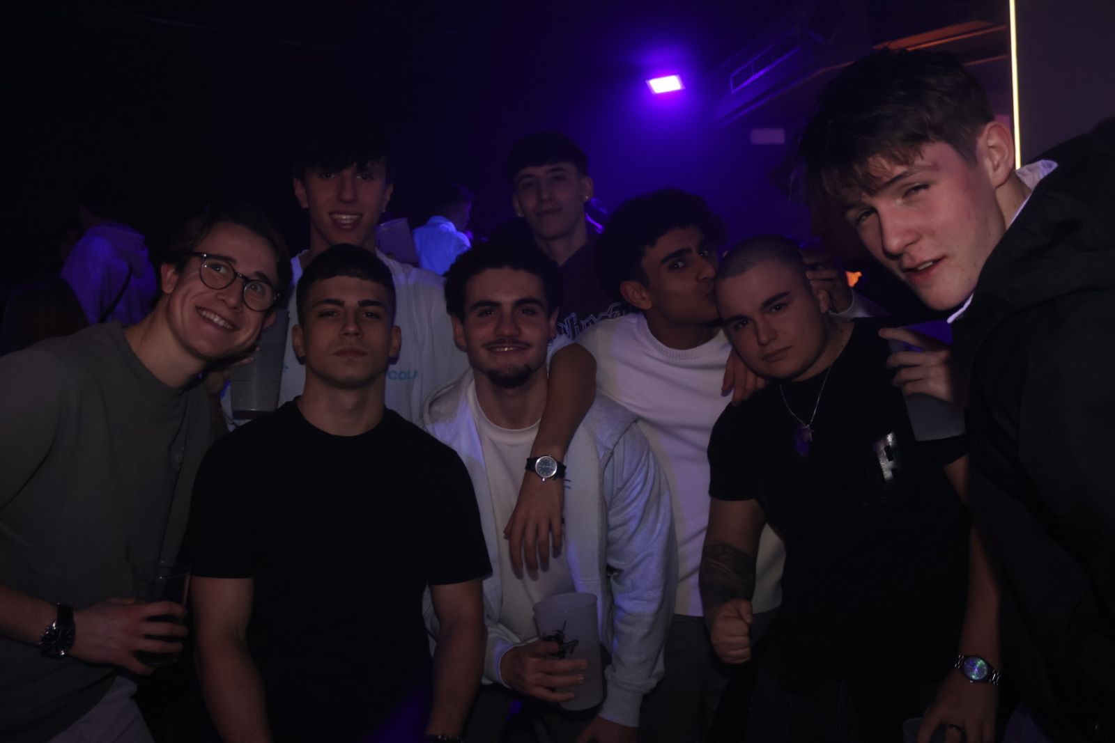 Salamanca de noche, sábado 17 de enero